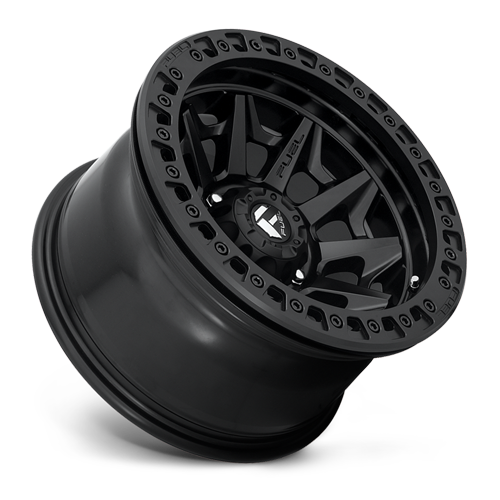 Aluminum Wheels 17X9 Covert Beadlock D114 6 On 135 Matte Black 87.1 Bore -15 Offset Multi Spoke Fuel Off Road Wheels