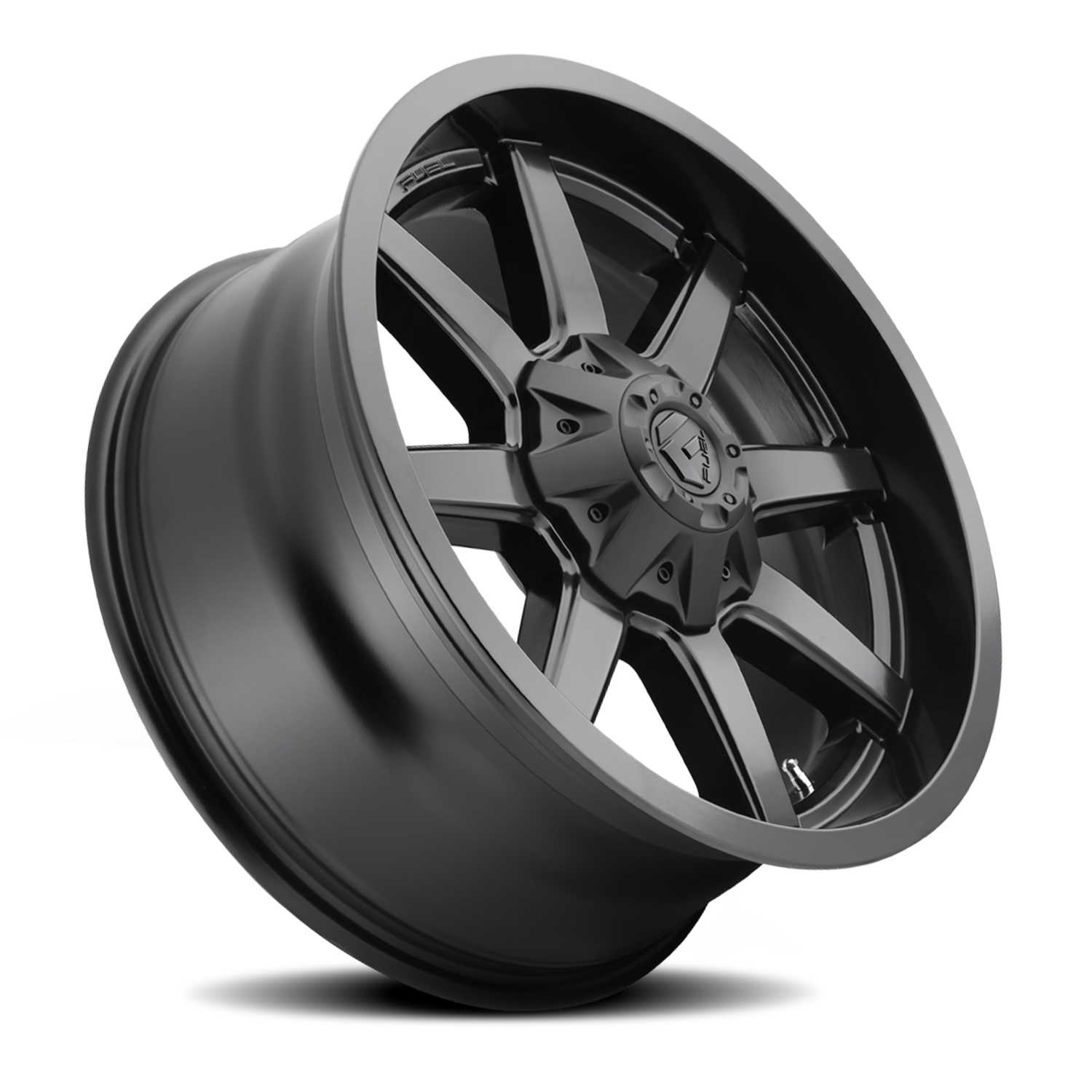 Aluminum Wheels 20X10 Maverick D436 8 On 180 Satin Black 125.1 Bore -12 Offset 8 Spoke Fuel Off Road Wheels