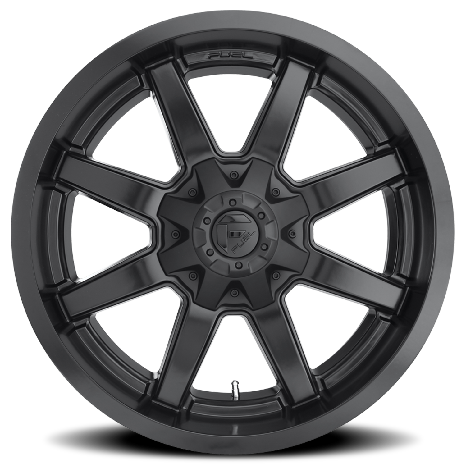 Aluminum Wheels 20X10 Maverick D436 8 On 165.1 Satin Black 125.1 Bore -18 Offset 8 Spoke Fuel Off Road Wheels