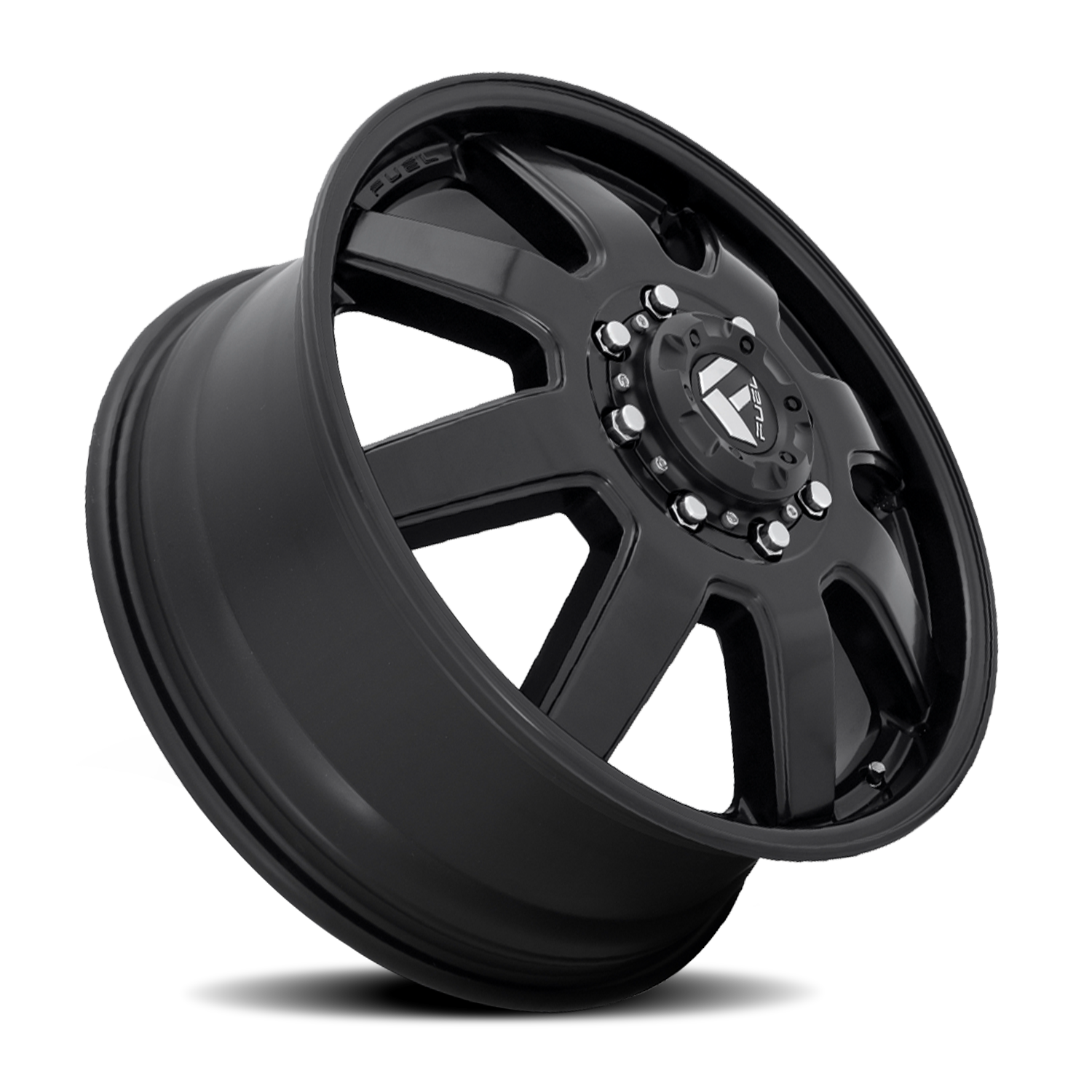 Dually Wheels 20X8.3 Maverick Dually D436 8 On 165.1 Matte Black 121.5 Bore 122 Offset 7 Spoke Front Dually Fuel Off Road Wheels