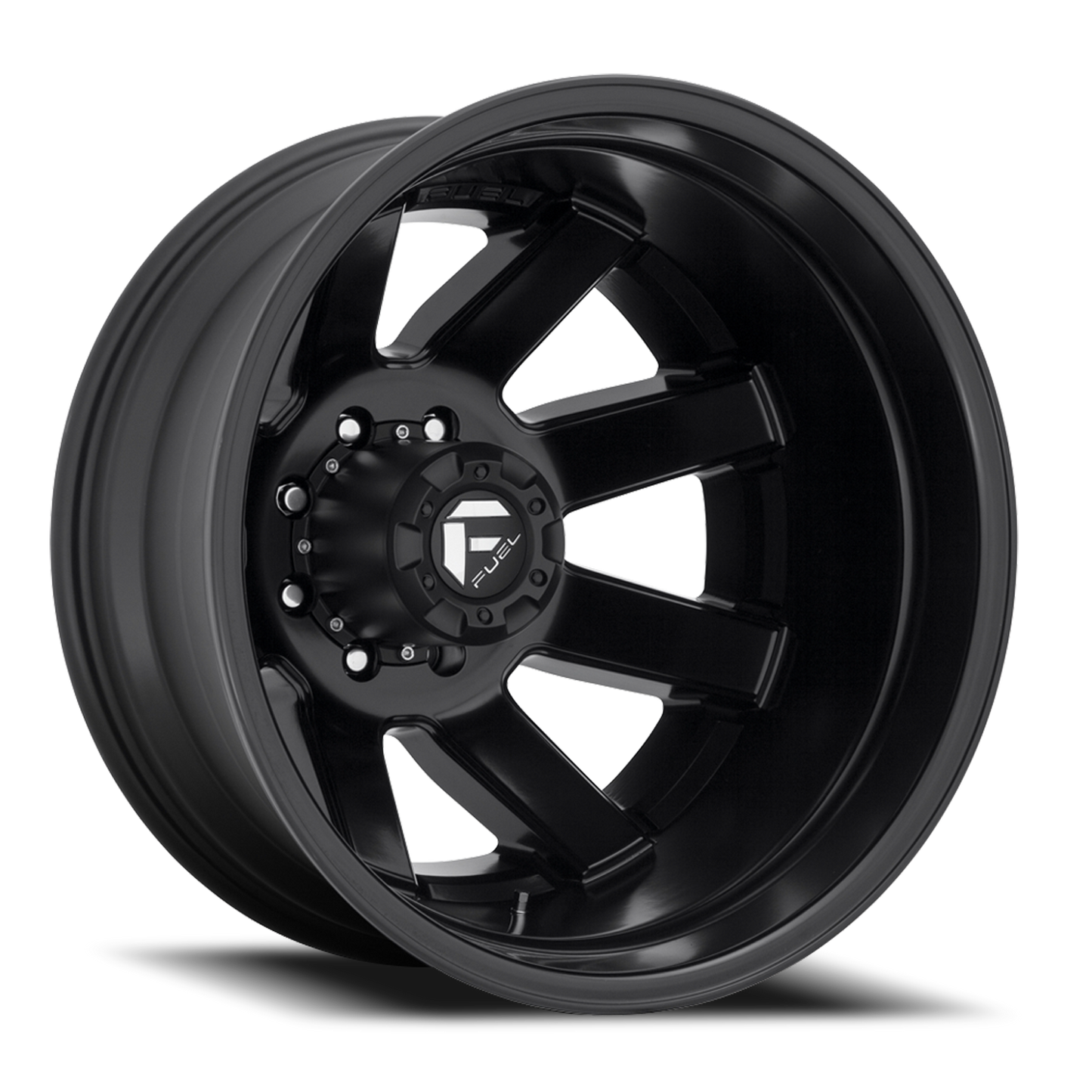 Dually Wheels 20X8.3 Maverick Dually D436 8 On 200 Matte Black 142 Bore -201 Offset 7 Spoke Outer Dually Fuel Off Road Wheels