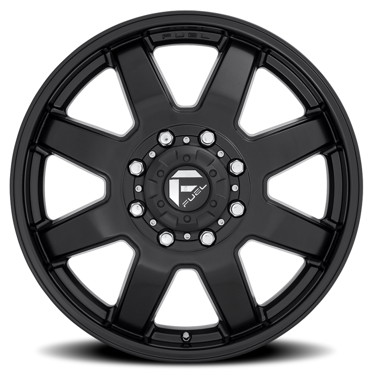 Dually Wheels 20X8.3 Maverick Dually D436 8 On 200 Matte Black 142 Bore 122 Offset 7 Spoke Front Dually Fuel Off Road Wheels