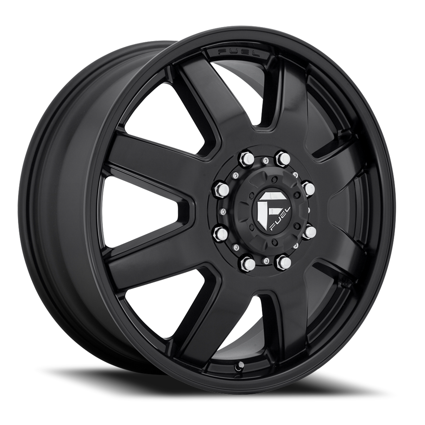 Dually Wheels 20X8.3 Maverick Dually D436 8 On 210 Matte Black 154.3 Bore 122 Offset 7 Spoke Front Dually Fuel Off Road Wheels