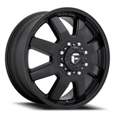 Dually Wheels 20X8.3 Maverick Dually D436 8 On 210 Matte Black 154.3 Bore 122 Offset 7 Spoke Front Dually Fuel Off Road Wheels