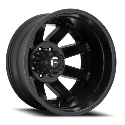 Dually Wheels 20X8.3 Maverick Dually D436 8 On 210 Matte Black 154.3 Bore -221 Offset 7 Spoke Outer Dually Fuel Off Road Wheels