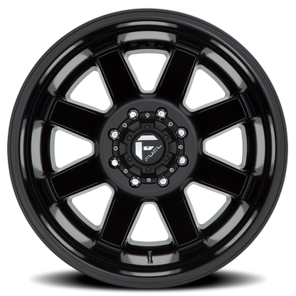 Dually Wheels 20X8.3 Maverick Dually D436 8 On 210 Matte Black 154.3 Bore -221 Offset 7 Spoke Outer Dually Fuel Off Road Wheels