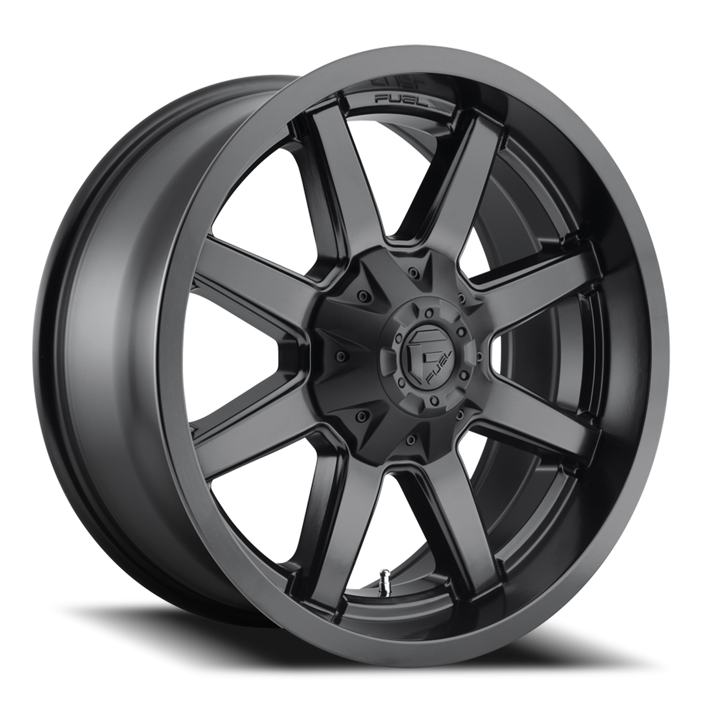 Aluminum Wheels 20X9 Maverick D436 8 On 170 Satin Black 125.1 Bore 1 Offset 8 Spoke Fuel Off Road Wheels