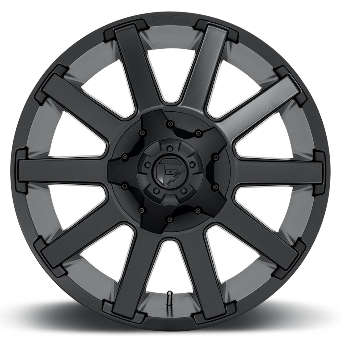 Aluminum Wheels 20X10 Contra D437 8 On 165.1 Matte Black 125.1 Bore -18 Offset 8 Spoke Fuel Off Road Wheels