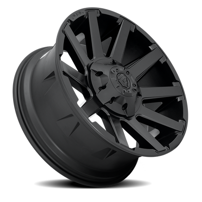 Aluminum Wheels 20X9 Contra D437 6 On 135/6 On 139.7 Matte Black 106.1 Bore 19 Offset 8 Spoke Fuel Off Road Wheels