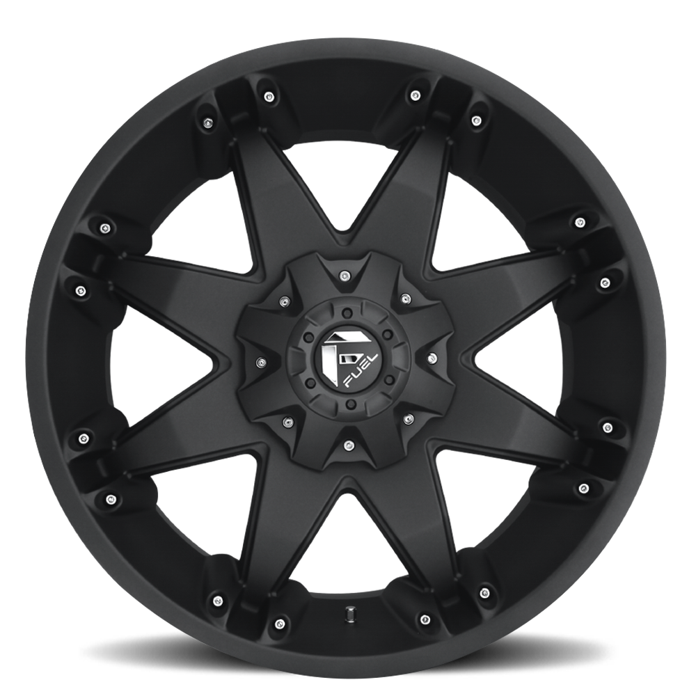 Aluminum Wheels 20X9 Octane D509 6 On 135/6 On 139.7 Matte Black 106.4 Bore -12 Offset Fuel Off Road Wheels