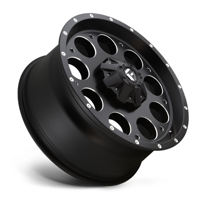 Aluminum Wheels 17X9 Revolver D525 5 On 127/5 On 139.7 Matte Black Milled 87.1 Bore -12 Offset Fuel Off Road Wheels