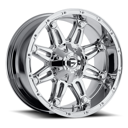 Aluminum Wheels 17X9 Hostage D530 6 On 135/6 On 139.7 Chrome 106.4 Bore 1 Offset Fuel Off Road Wheels