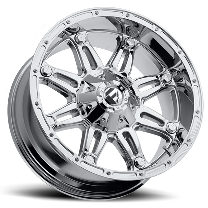 Aluminum Wheels 18X9 Hostage D530 5 On 114.3/5 On 127 Chrome 78.1 Bore -12 Offset Fuel Off Road Wheels
