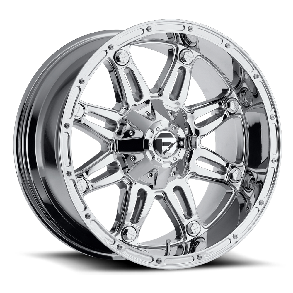 Aluminum Wheels 20X10 Hostage D530 6 On 135/6 On 139.7 Chrome 106.4 Bore -18 Offset Fuel Off Road Wheels