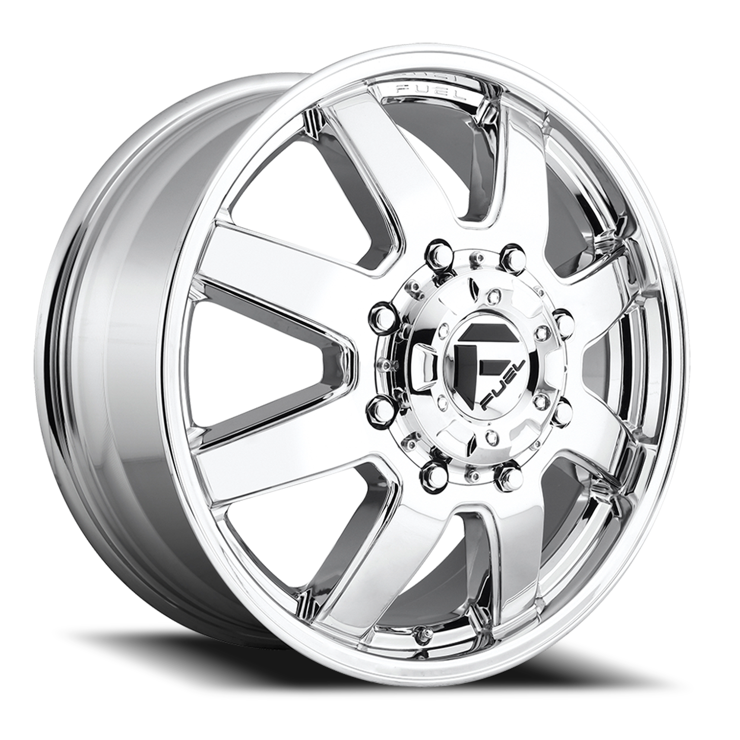 Dually Wheels 17X6.5 Maverick Dually D536 8 On 210 Chrome 154.3 Bore 116 Offset 7 Spoke Front Dually Fuel Off Road Wheels