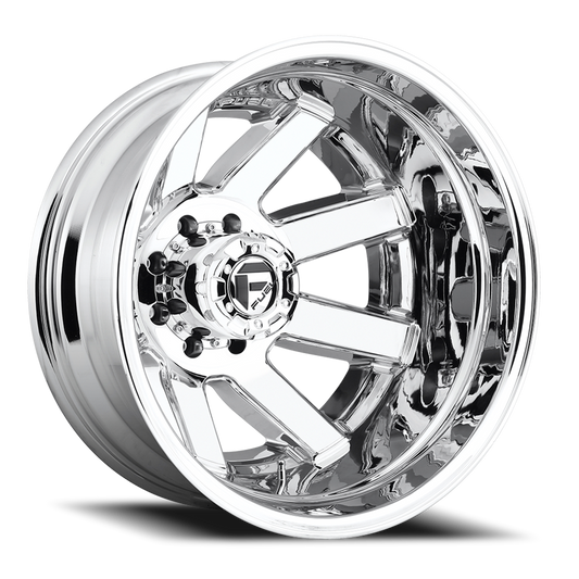 Dually Wheels 17X6.5 Maverick Dually D536 8 On 210 Chrome 154.3 Bore -140 Offset 7 Spoke Outer Dually Fuel Off Road Wheels