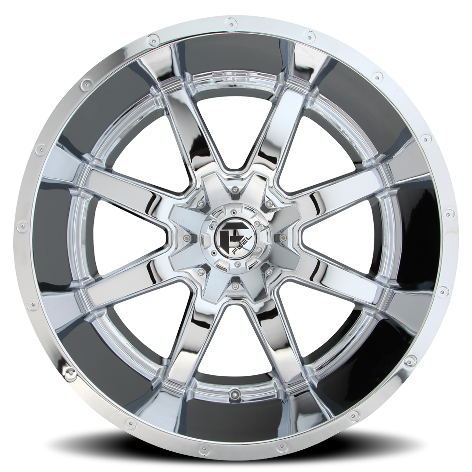 Aluminum Wheels 17X9 Maverick D536 6 On 135/6 On 139.7 Chrome 106.4 Bore 1 Offset Fuel Off Road Wheels