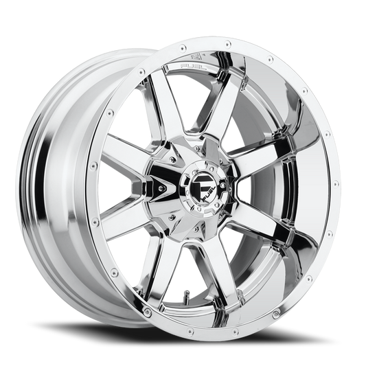 Aluminum Wheels 18X9 Maverick D536 8 On 170 Chrome 125.2 Bore 20 Offset Fuel Off Road Wheels