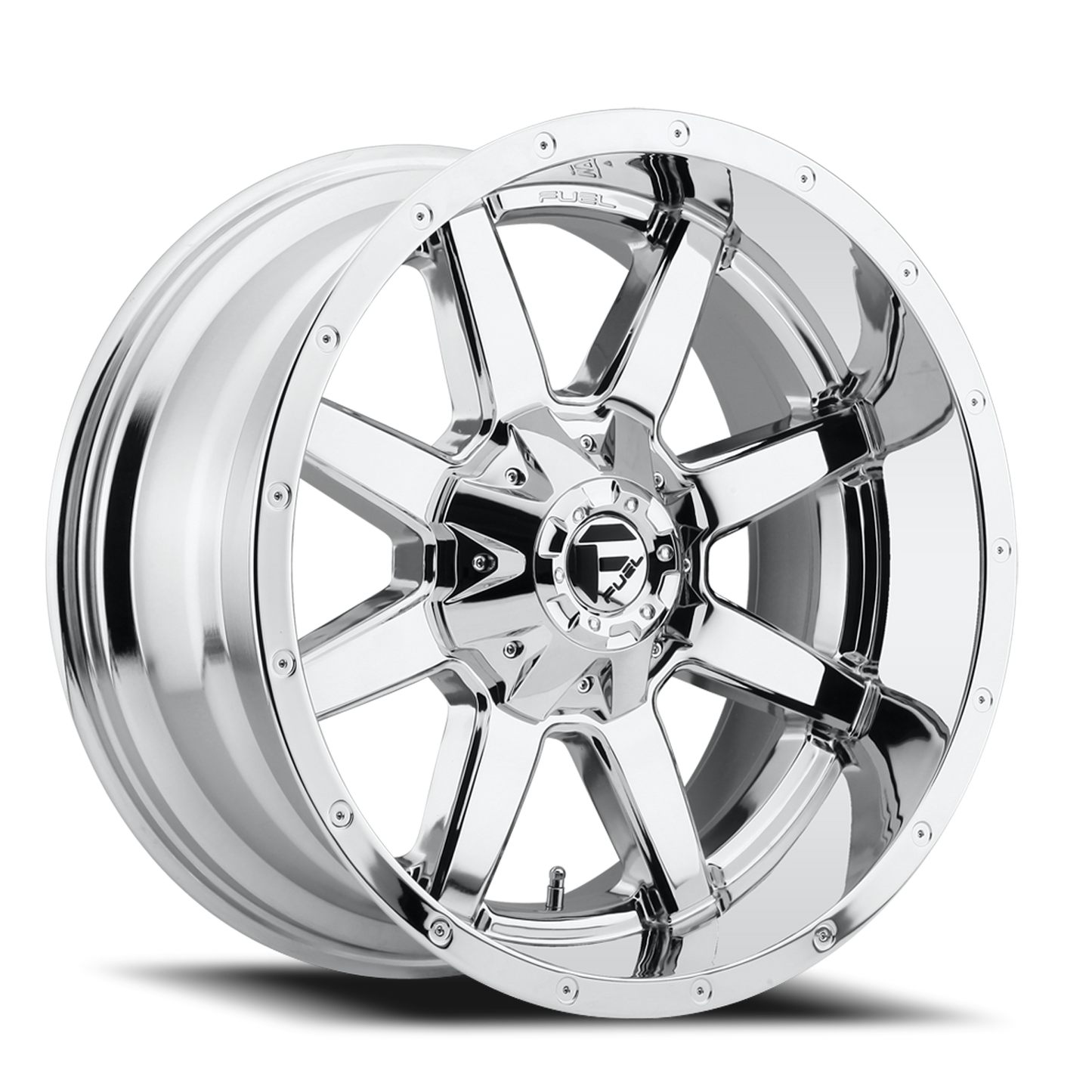 Aluminum Wheels 20X10 Maverick D536 5 On 114.3/5 On 127 Chrome 78.1 Bore -18 Offset Fuel Off Road Wheels