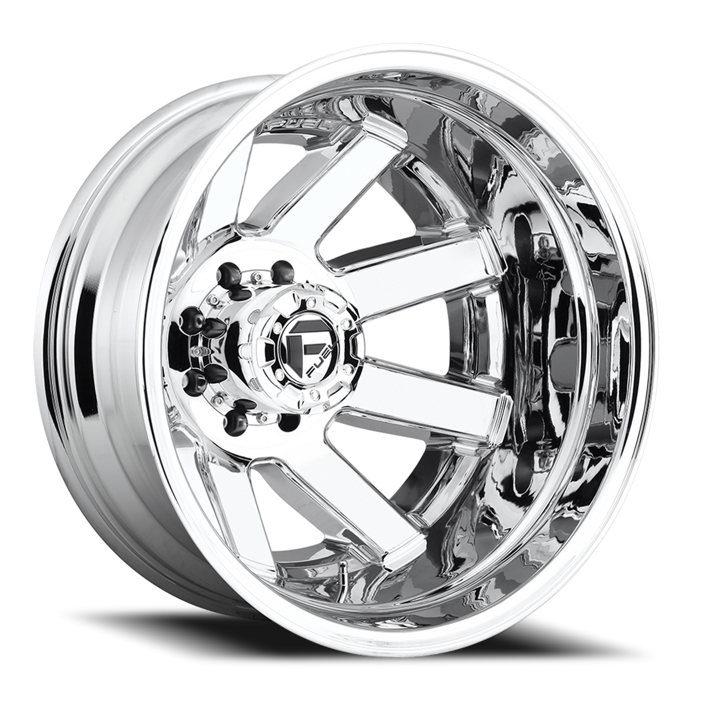 Dually Wheels 20X8.25 Maverick Dually D536 8 On 200 Chrome 142 Bore -201 Offset 7 Spoke Outer Dually Fuel Off Road Wheels