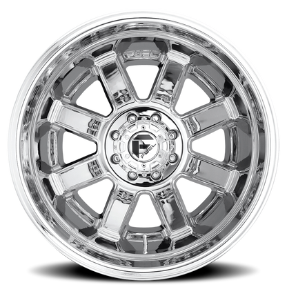 Dually Wheels 20X8.25 Maverick Dually D536 8 On 200 Chrome 142 Bore -201 Offset 7 Spoke Outer Dually Fuel Off Road Wheels