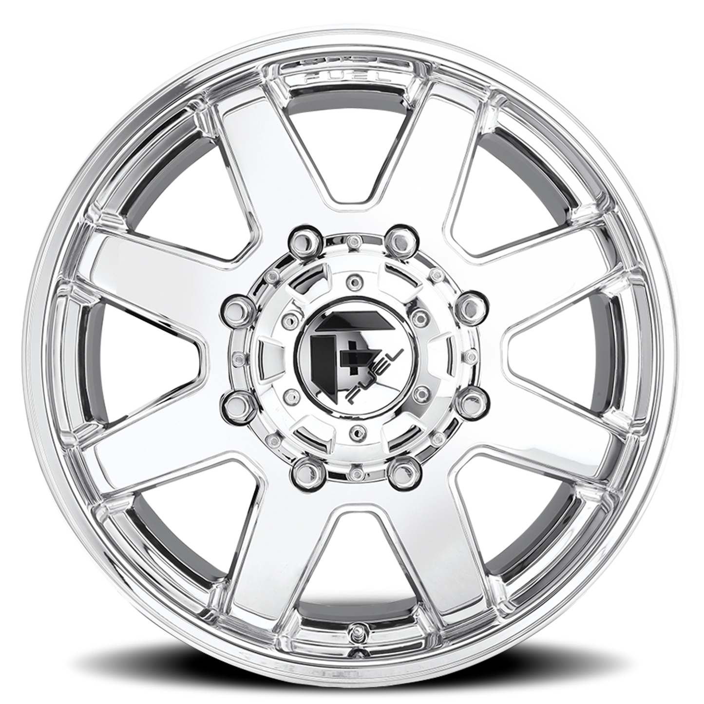 Dually Wheels 20X8.25 Maverick Dually D536 8 On 210 Chrome 154.3 Bore 122 Offset 7 Spoke Front Dually Fuel Off Road Wheels