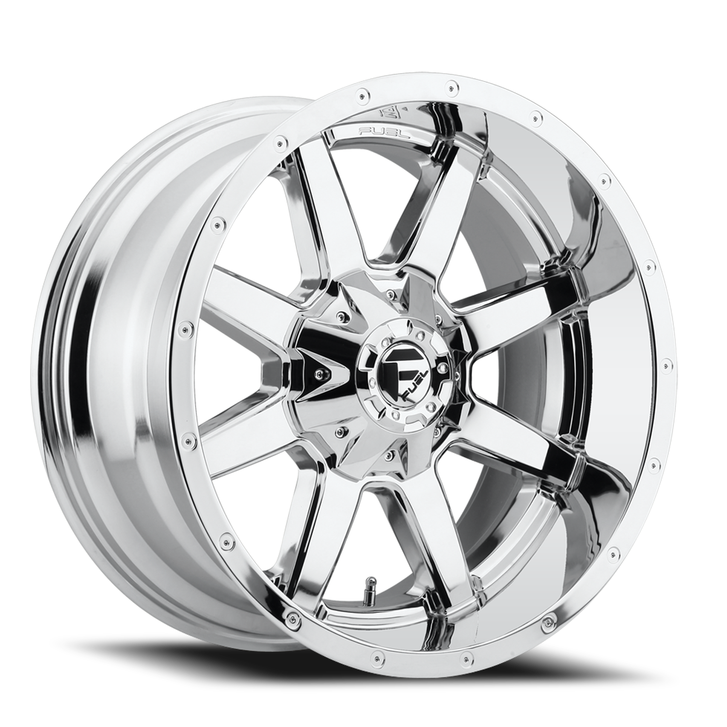 Aluminum Wheels 20X9 Maverick D536 8 On 165.1 Chrome 125.2 Bore 20 Offset Fuel Off Road Wheels