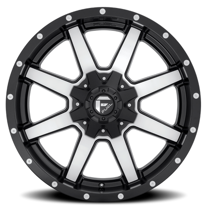 Aluminum Wheels 18X9 Maverick D537 6 On 135/6 On 139.7 Black Machined 106.4 Bore 20 Offset Fuel Off Road Wheels