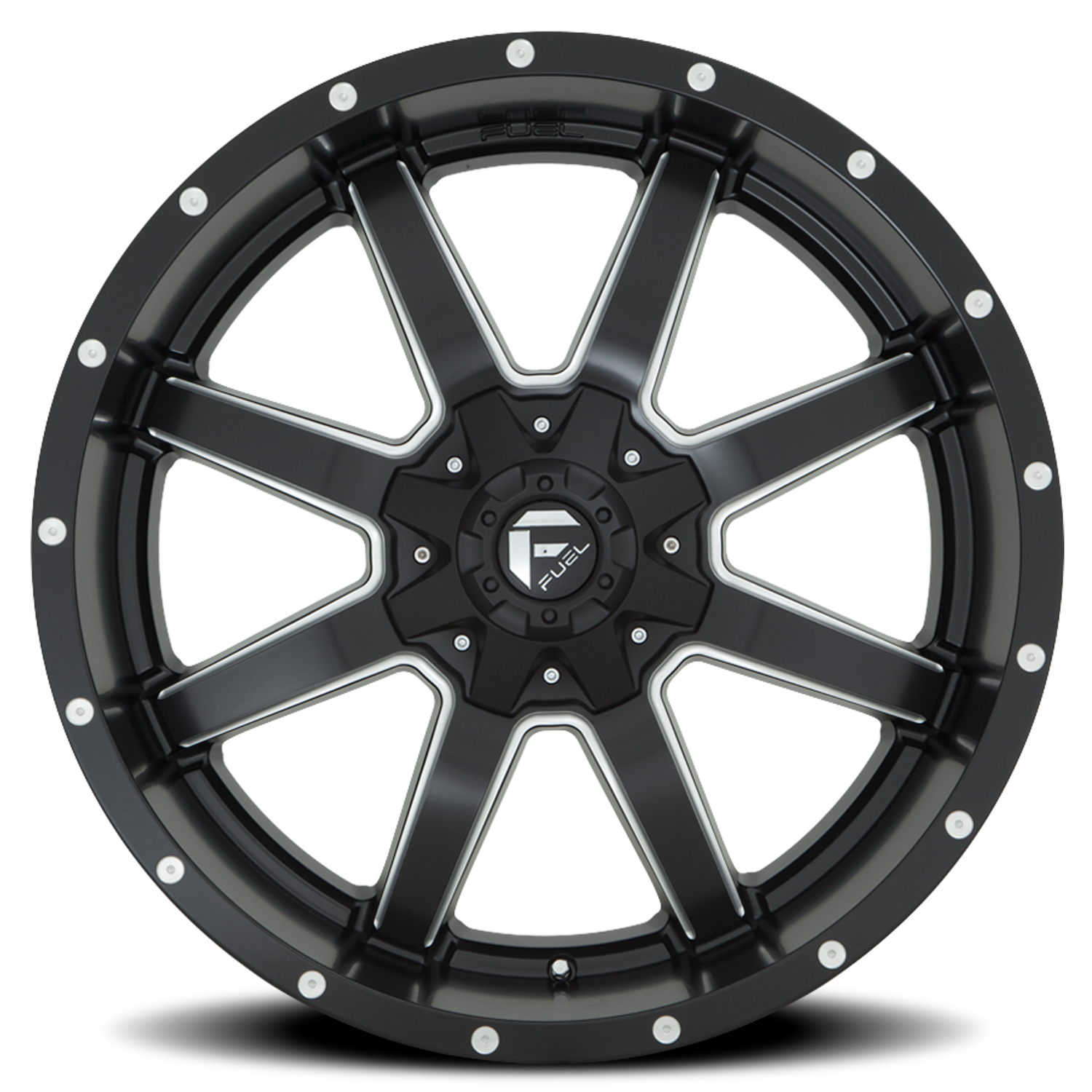Aluminum Wheels 17X10 Maverick D538 6 On 135/6 On 139.7 Black Milled 106.4 Bore -24 Offset Fuel Off Road Wheels