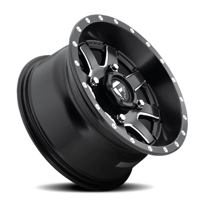 Aluminum Wheels 26X7 Maverick UTV D538 4 On 156 Matte Black Milled 132 Bore 13 Offset Fuel Off Road Wheels