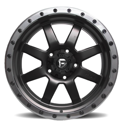 Aluminum Wheels 17X8.5 Trophy D551 5 On 139.7 Matte Black 108 Bore -6 Offset Fuel Off Road Wheels