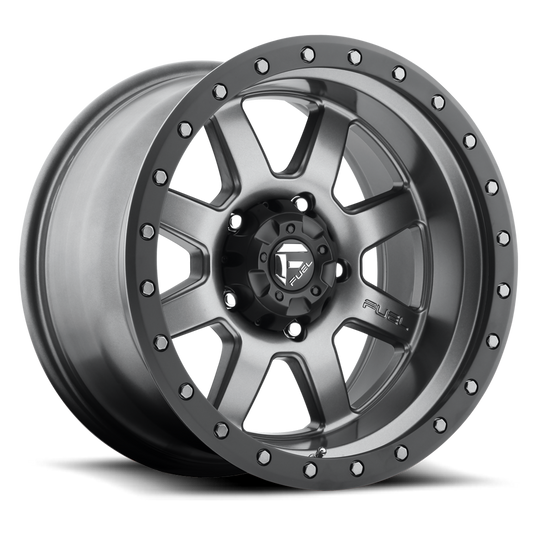 Aluminum Wheels 17X8.5 Trophy D552 6 On 139.7 Anthracite Gray 108 Bore -6 Offset Fuel Off Road Wheels