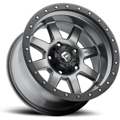 Aluminum Wheels 17X8.5 Trophy D552 6 On 135 Anthracite Gray 87.1 Bore 6 Offset Fuel Off Road Wheels