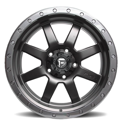 Aluminum Wheels 18X9 Trophy D552 8 On 165.1 Anthracite Gray 125.2 Bore 1 Offset Fuel Off Road Wheels