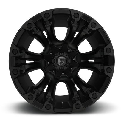 Aluminum Wheels 17X9 Vapor D560 8 On 170 Matte Black 125.1 Bore -12 Offset Fuel Off Road Wheels