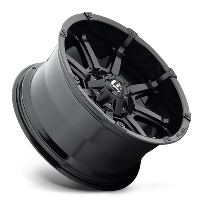 Aluminum Wheels 18X9 Coupler D575 6 On 135/6 On 139.7 Gloss Black 106.1 Bore 19 Offset 8 Spoke Fuel Off Road Wheels