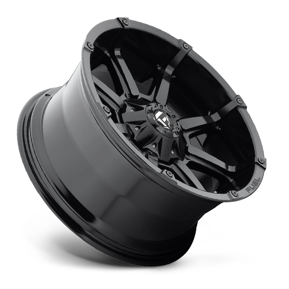 Aluminum Wheels 20X10 Coupler D575 5 On 139.7/5 On 150 Gloss Black 110.3 Bore -24 Offset 8 Spoke Fuel Off Road Wheels