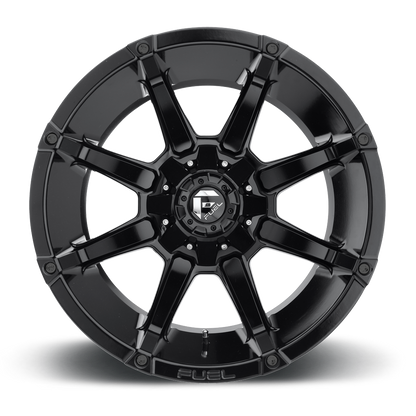 Aluminum Wheels 20X10 Coupler D575 5 On 139.7/5 On 150 Gloss Black 110.3 Bore -24 Offset 8 Spoke Fuel Off Road Wheels