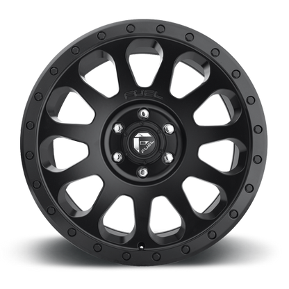 Aluminum Wheels 18X9 Vector D579 5 On 150 Matte Black 110.3 Bore 1 Offset Fuel Off Road Wheels