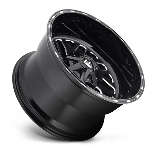 Aluminum Wheels 20X12 Triton D581 5 On 114.3/5 On 127 Gloss Black/Milled 78.1 Bore -43 Offset Mesh Spoke Fuel Off Road Wheels