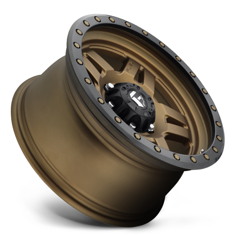 Aluminum Wheels 18X9 Anza D583 5 On 127 Bronze 78.1 Bore 1 Offset 5 Spoke Fuel Off Road Wheels