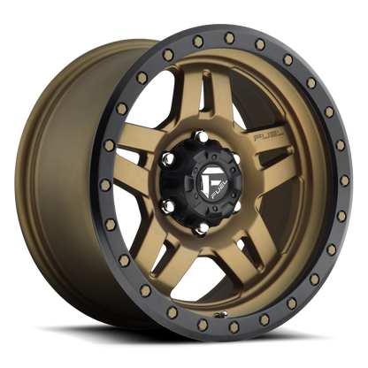 Aluminum Wheels 18X9 Anza D583 6 On 139.7 Bronze 108 Bore 20 Offset 5 Spoke Fuel Off Road Wheels