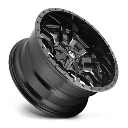 Aluminum Wheels 26X14 Sledge D595 8 On 170 Gloss Black Milled 125.1 Bore -75 Offset Fuel Off Road Wheels