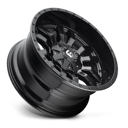 Aluminum Wheels 20X9 Sledge D596 5 On 139.7/5 On 150 Matte Black/Gloss Black Lip 110.1 Bore 20 Offset Fuel Off Road Wheels
