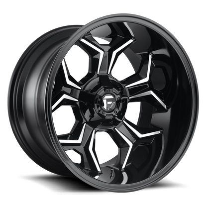 Aluminum Wheels 20X9 Avenger D606 5 On 139.7/5 On 150 Gloss Black Machined 110.3 Bore 20 Offset 5 Spoke Fuel Off Road Wheels
