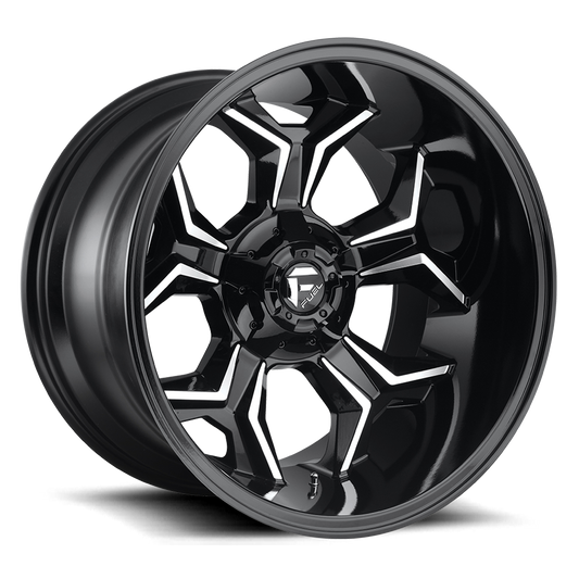 Aluminum Wheels 20X9 Avenger D606 5 On 139.7/5 On 150 Gloss Black Machined 110.3 Bore 20 Offset 5 Spoke Fuel Off Road Wheels