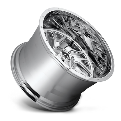 Aluminum Wheels 20X9 Triton D609 8 On 180 Chrome Plated 124.2 Bore 20 Offset Mesh Spoke Fuel Off Road Wheels