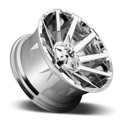 Aluminum Wheels 20X10 Contra D614 6 On 135/6 On 139.7 Chrome 106.1 Bore -19 Offset Multi Spoke Fuel Off Road Wheels