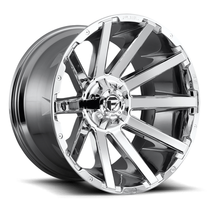 Aluminum Wheels 20X9 Contra D614 8 On 180 Chrome 124.3 Bore 20 Offset Multi Spoke Fuel Off Road Wheels