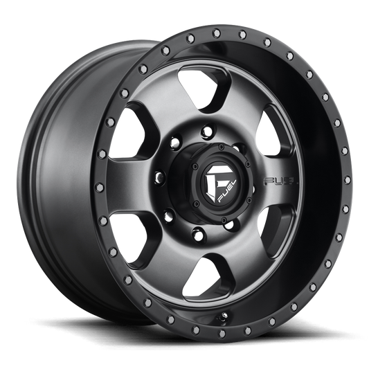 Aluminum Wheels 20X9 Podium D619 8 On 180 Anthracite/Black Lip 124.3 Bore 20 Offset Fuel Off Road Wheels